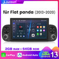 64GB Für FIAT PANDA 2013-2020 7" Android 13 Autoradio Carplay GPS Navi Wifi RDS 