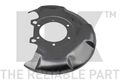 NK Spritzblech Bremsscheibe 234706 für VW CADDY GOLF 1 17 155 14 GTI