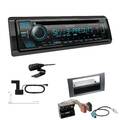 Kenwood CD-Receiver Autoradio DAB+ Bluetooth für Ford Kuga anthrazit