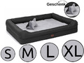 Orthopädisches Hundebett flauschig Tier Hundesofa Hundekissen Hundematratze XXL