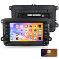 1+32G 7" Autoradio Android13 GPS für 2 DIN VW Golf 5 6 Passat Touran Polo Tiguan