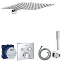 GROHE Smartcontrol Thermostat Absperrventilen Unterputz Set Badewanne Dusche A42