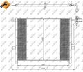 NRF Kondensator Klimaanlage EASY FIT 35589 für BMW E46 Z4 E85 E86 Aluminium 3er