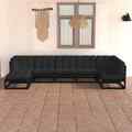 Garten Lounge Set Gartenset Sitzgruppe Sofa 7-tlg. Massivholz Kiefer vidaXL