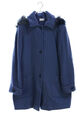 Peter Hahn Coat Cashmere D 44 blue grey