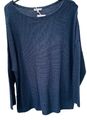 Pullover Ripp Waffel Optik Marine Blau NEU Mode Fashion XL XXL 44 46 48