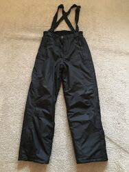 Schneehose Skihose Schwarz Kind Junge/Mädchen Gr. 158-164 Outdoor Warm Gebraucht