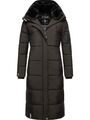 Marikoo Damen Winter Steppmantel warm gefüttert Winerjacke mit Kapuze Reliziaa