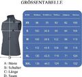 Thermo Weste Thermoweste Fleeceweste Fleecejacke Wasserdicht Laufweste