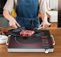 3500W Kochplatte Einzel Glaskeramik Infrarot Herdplatte Kochfe mit Griffen