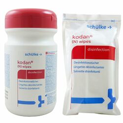 Schülke Kodan (N) wipes 90 Tücher Flächendesinfektion Dose & 90 Tücher