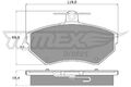 TOMEX Brakes Bremsbelagsatz Scheibenbremse TX 13-12 für VW 3B5 PASSAT B5 3B2 TDI