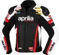 Aprilia Motorrad Lederjacke Herren Leder Biker Jacke Biker Lederjacken Rennen