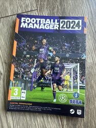 Football Manager 2024 [Code in a Box] (PC) Brandneu Versiegelt 