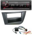 Kenwood MP3 Bluetooth USB DAB Autoradio für Seat Leon (ab 05) - schwarz