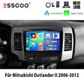 Android 13 Carplay Autoradio GPS NAV RDS 2+64G DAB+ KAM Für Mitsubishi Outlander