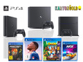 SONY PS4 Spielekonsole zum Auswählen + GRATIS SPIEL und ORIGINAL CONTROLLER