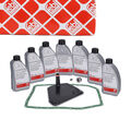 FEBI Getriebefilter Satz 6HP26 6HP32 + 7L Getriebeöl für BMW X3 E83 X5 E53