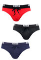 PUMA Herren Badehose Badeshorts Klassischer Badeslip Summer Brief Swim Shorts