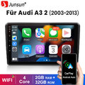 Android 12 Autoradio Für Audi A3 S3 RS3 2003-2013 Carplay GPS Navi 2+32G BT DAB+