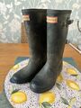 Unisex Mädchen Junge Grün Kinder Kind Hunter Welly Stiefel UK Größe 1 EUR 33 .