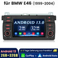 Android 13 Apple Carplay Autoradio GPS SWC WiFi Für BMW 3er E46 M3 Rover 75 MGZT