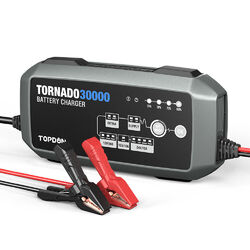 TOPDON T30000 Auto Batterie Intelligentes Ladegerät Batterieladegerät 6V/12V/24V