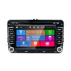GPS Navigation Autoradio Stereo Für Volkswagen DVD Player Mirorr Link USB RDS BT