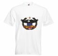 T-Shirt USA FLAGGE MIT ADLER GEIER GEIER GREIFVOGEL RAUBVOGEL STEINADLER