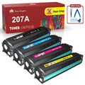 4 XXL Toner für HP 207A/207X Color LaserJet Pro MFP M283fdw M282nw M255dw M255nw