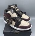 Nike Air Jordan 1 Mid SE Paris YMCA Brown Sail Mocha EU 36 Braun Beige Neu OVP