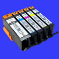 5x Original Canon Patronen für Pixma PGI 580 CLI 581 Pixma TS6150 TR7550 TR8550