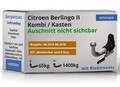 ANHÄNGERKUPPLUNG für Citroen Berlingo II L2 08-18 abnehmbar GDW +7polig ES ECS