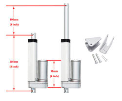 750/1000/1500/6000N Linear Actuator 12V Linearantrieb Elektrischer Linearmotor2"4"6"8"10"12"14"16"18"inch with mounting brackets