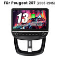 Für Peugeot 207 2006-2015 Android13 Autoradio GPS Navi 10.1" DAB+ WIFI 1+32GB BT