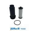 PURFLUX Hydraulikfilter Automatikgetriebe TK008 Filtereinsatz für FORD FOCUS 3 2