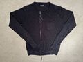 DSQUARED2 Strickjacke,Gr.S Damen, Wolle, Schwarz, kaum getr.,Zipper oben u.unten