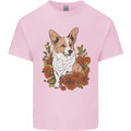 Corgi Hund mit Blumen Kinder Maglietta Kinder