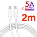 USB C auf USB C Schnellladekabel für Original Samsung Typ C Xiaomi Huawei Apple