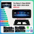 Für Mercedes C-Class W205 GLC 2015-2018 NTG5.0 10.33" Android12 CarplayGPS Radio