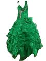 Abendkleid Grün Hennakleid Miss EKOL 36/38 Damenkleid Ballkleid Wie Neu