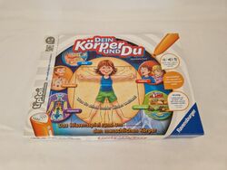 Tiptoi Lernspiel  Dein Körper und Du Wissensspiel Kinderspiel Ravensburger Rar ✅