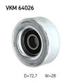 SKF VKM 64026 Umlenk-/Führungsrolle Keilrippenriemen für Mazda 3 3 3 2