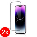 2x Premium Schutzglas Full Cover 9H für iPhone / Samsung Panzerfolie Schutz Glas