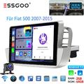 9" Android 13 2+64G Für Fiat 500 2007-2015 Autoradio GPS Carplay Navi BT +KAM FM