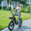 20 Zoll E-Mountainbike Elektrofahrrad, 250W 15Ah 48V E-bike AKKU 7 Gang eBike