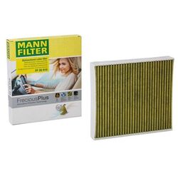 MANN-FILTER FP 26 010 Innenraumfilter Pollenfilter für VW POLO (9N) Aktivkohle