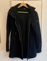 Bench Jacke Damen schwarz mit Kapuze, Größe L/M und ideal für den Übergang