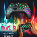 Wireless Controller Für Xbox One X/S Series X/S PC Win11 Steam RGB-Licht-Gamepad