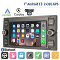 32G Für Ford Focus Fiesta Transit Galaxy Carplay Autoradio Android 13 GPS Kamera